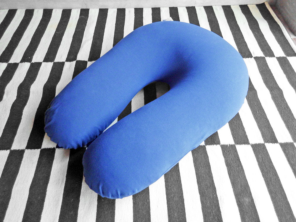 ヨギボー yogibo サポート Support プレミアム Premium ビーズソファ ビーズクッション クッション 背もたれ&肘置き ネイビー 定価 25,080円 中古品 買い取りしました。