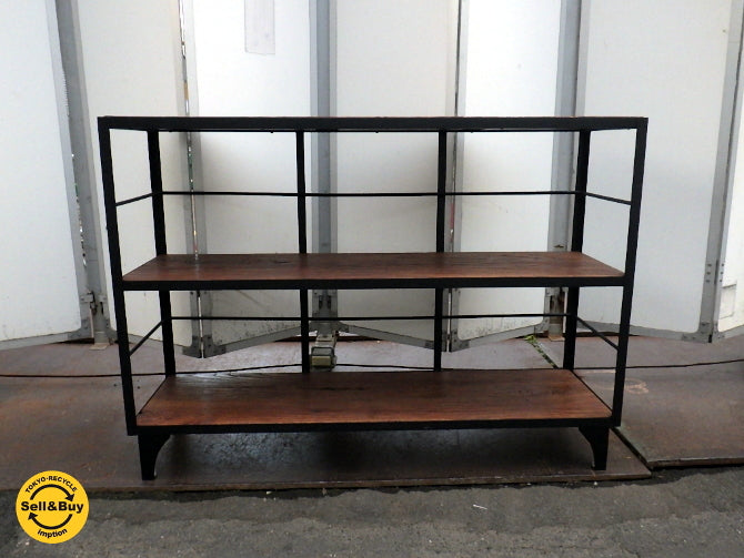 ジャーナルスタンダードファニチャー journal standard Furniture カルビ Calvi アイアン ワイドシェルフ～ 見ていて楽しくなる家具っていいですね！【 買取と販売とレンタルのお店 】
