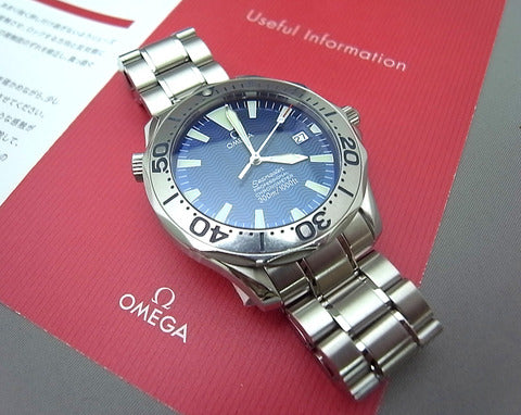 機械式時計にはCHRONOMETER(クロノメーター)の文字が欲しい！～オメガ・シーマスタープロフェッショナル300m メンズサイズ ref.2250-80 OH済【買取と販売とレンタルのお店】