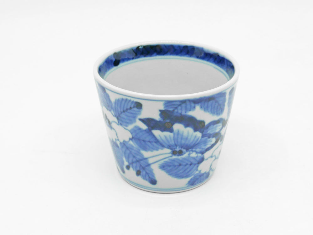 岩永浩 染付 デカ猪口 そば猪口 現代作家 中古品 買い取りしました。