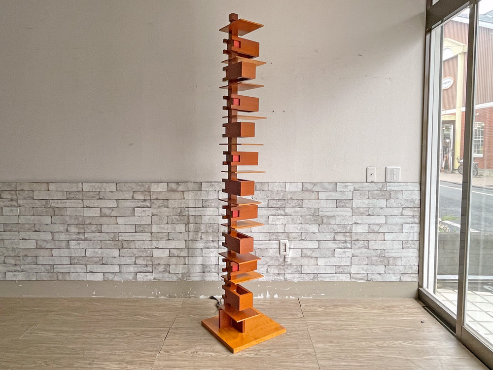 フランク・ロイド・ライト FRANK LLOYD WRIGHT タリアセン2 TALIESIN 2 フロアランプ チェリー S2309 ヤマギワ取扱 正規品 定価￥352,000- 中古品 買い取りしました。