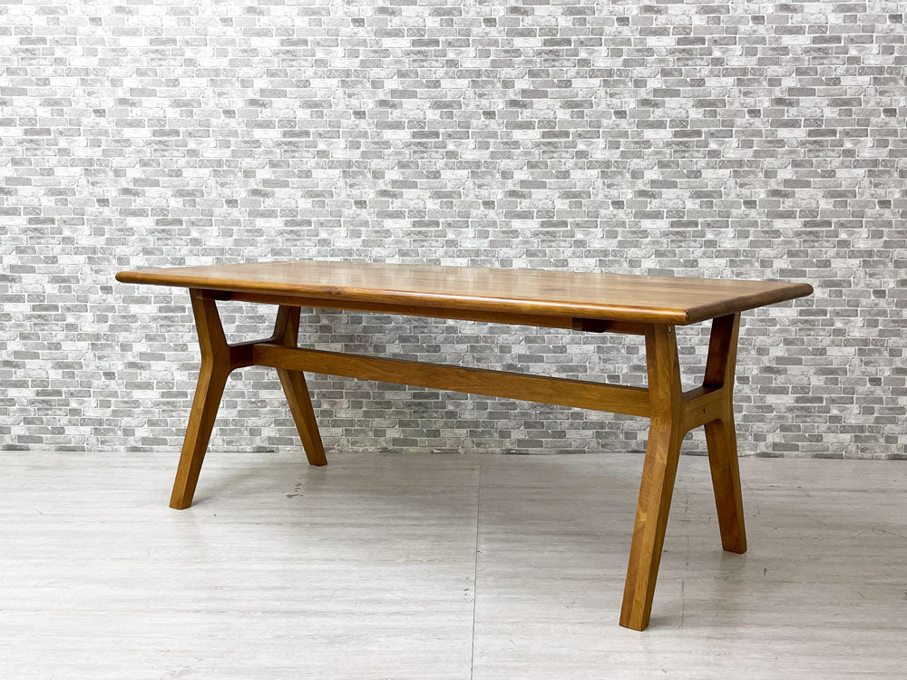 ダブルティー WTW アペルト APERTO ダイニングテーブル アカシア材 天然木 W185cm 廃番 参考定価￥159,840-  買い取りしました。