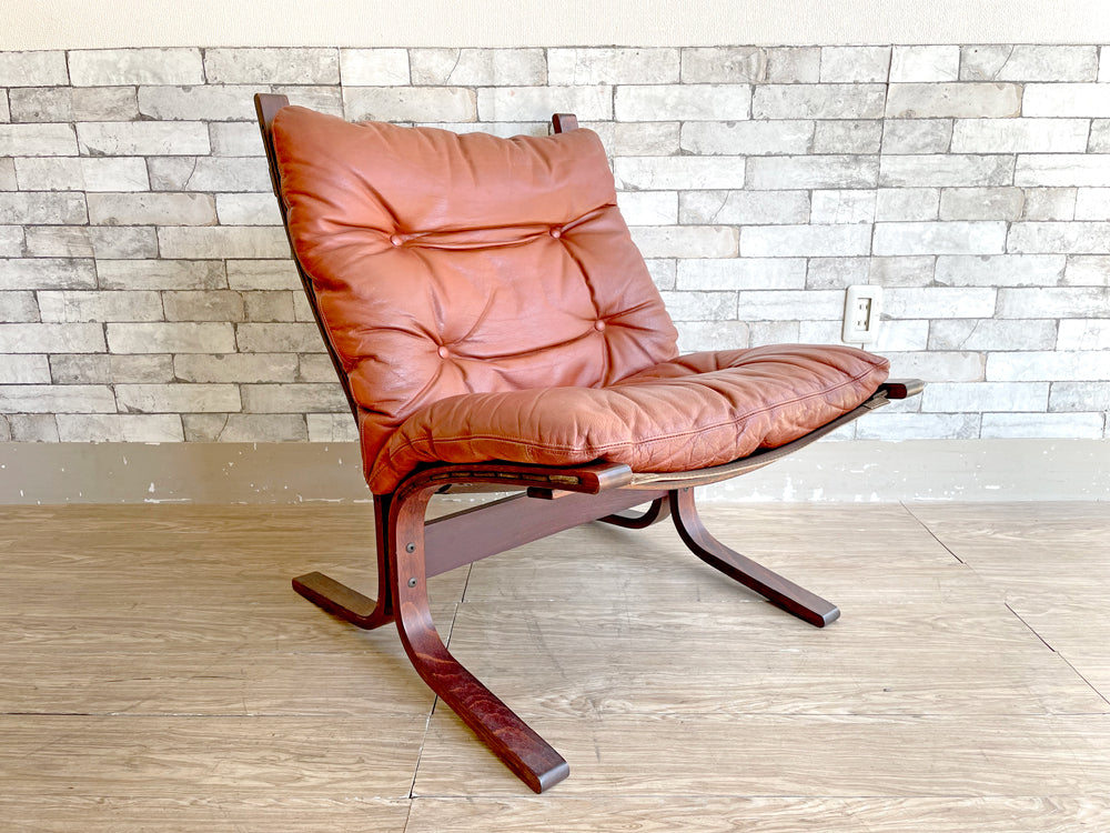 ウェストノーファ Westnofa シエスタ SIESTA ラウンジチェア イングマール・レリング 本革 ビーチ材 プライウッド ビンテージ 北欧 ノルウェー 中古品 買い取りしました。