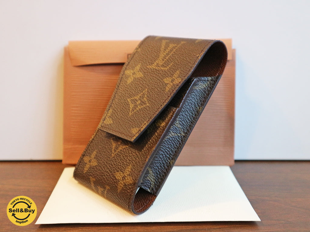 ルイヴィトン LOUIS VUITTON エテュイ・シガレット モノグラム シガレットケース 中古品  買い取りしました。経堂店 出張買取もお任せ下さい。