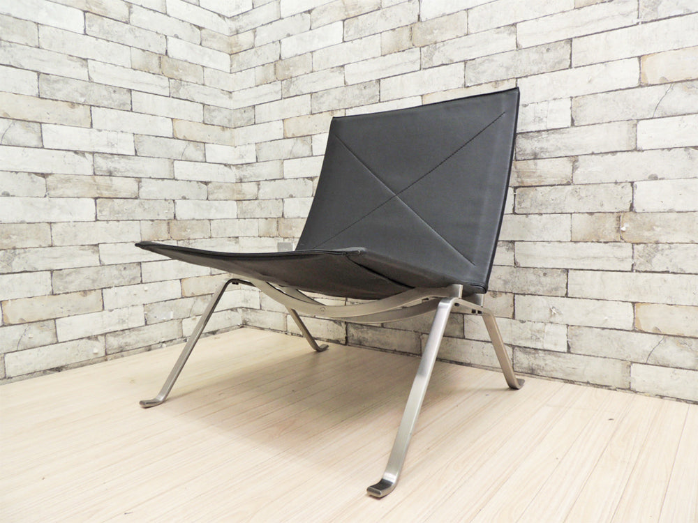 フリッツハンセン FRITZ HANSEN PK22 イージーチェア ラウンジチェア 本革張り ポール・ケアホルム 北欧家具 名作椅子 中古品 買い取りしました。