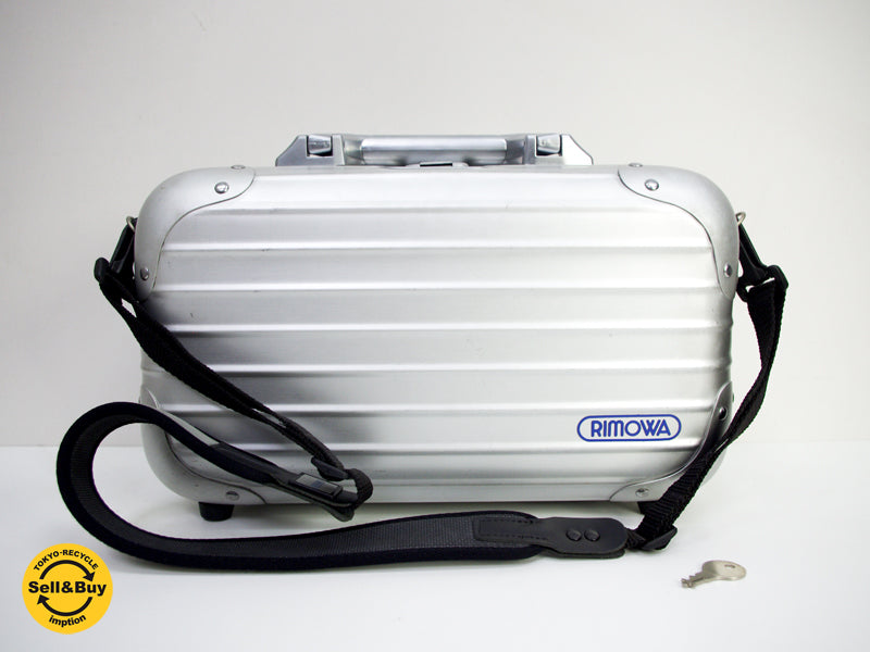 リモワ RIMOWA トパーズ Topas ピッコロ Piccolo アタッシュケース / カメラケース 純正ショルダーベルト 鍵付き 廃盤 希少　中古品 買い取りしました。祖師谷大蔵店 出張買取もお任せ下さい。