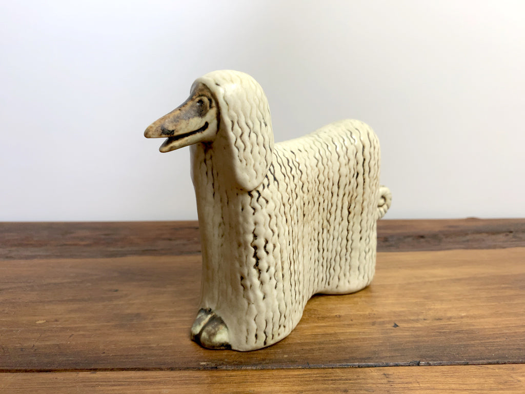 グスタフスベリ Gustavsberg リサラーソン Lisa Larson ケンネル KENNEL アフガン Afgan 北欧雑貨 ヴィンテージ 中古品  買い取りしました。