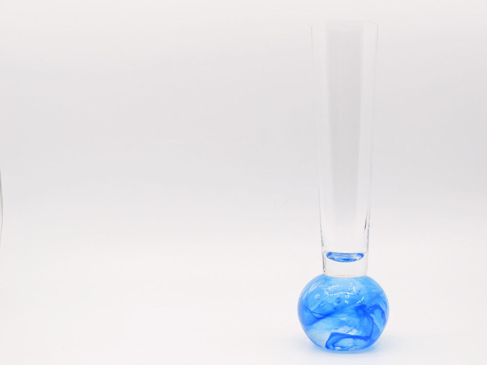 コスタボダ Kosta Boda ブルームーン BLUE MOON ガラスフラワーベース アナ・アーナー Anna Ehrner 花瓶 花器 スウェーデン 北欧雑貨  中古品 買い取りしました。