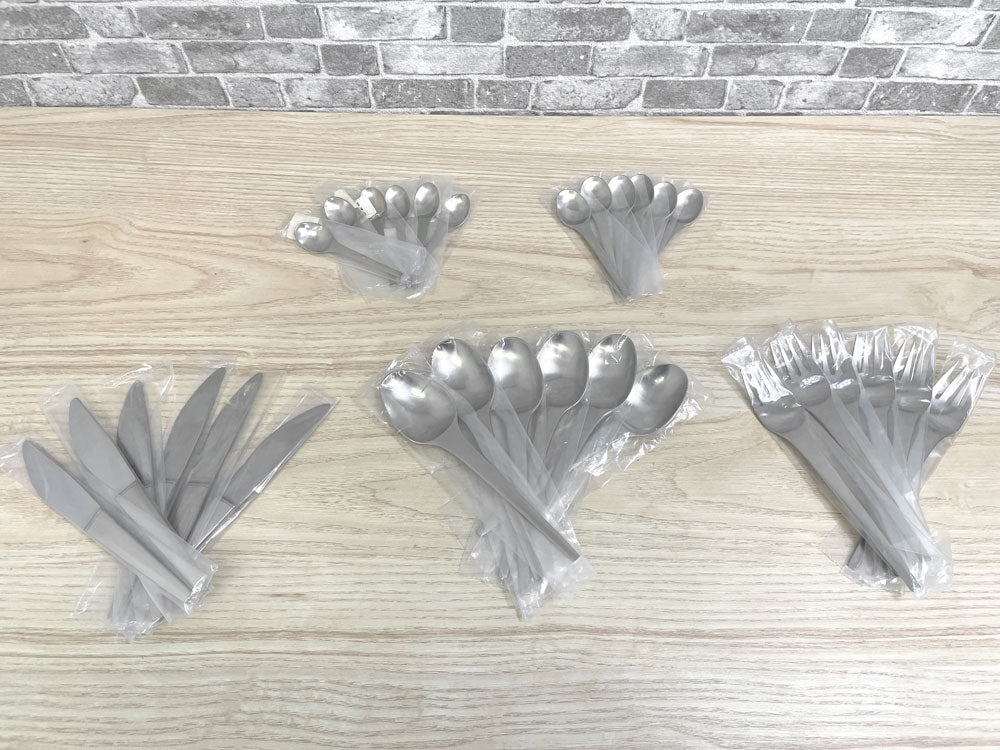 ジョージジェンセン Georg Jensen カラベル CARAVEL カトラリーセット 30点 シルバー ヘニング・コッペル デンマーク 未使用品  中古品 買い取りしました。