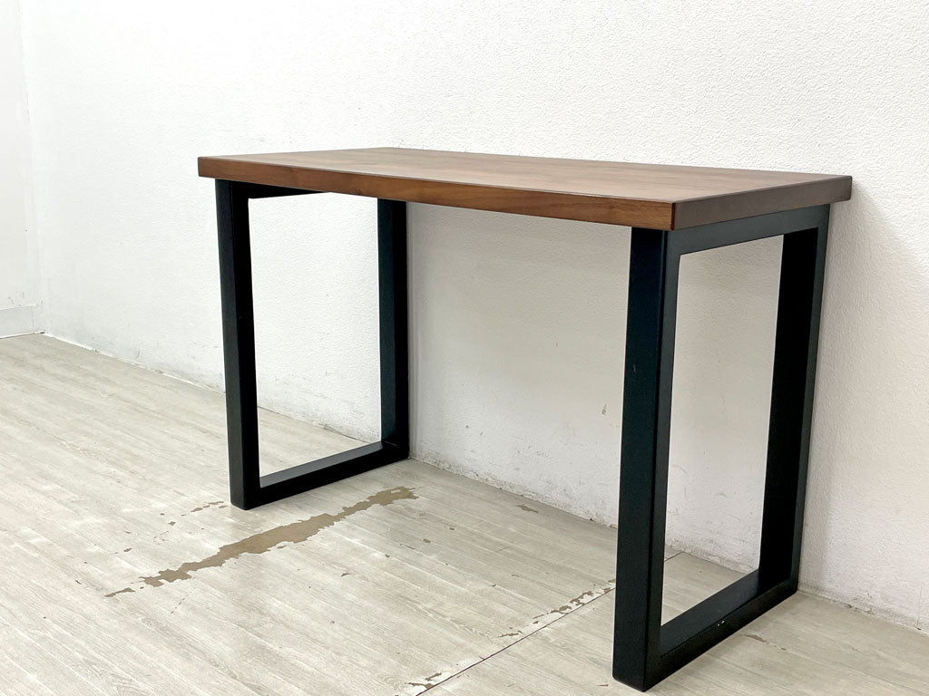 アクタス ACTUS FJデスク テーブル ウォールナット材 ウレタン塗装 ラバーウッド ブラック マット塗装 W110cm 中古品 買い取りしました。
