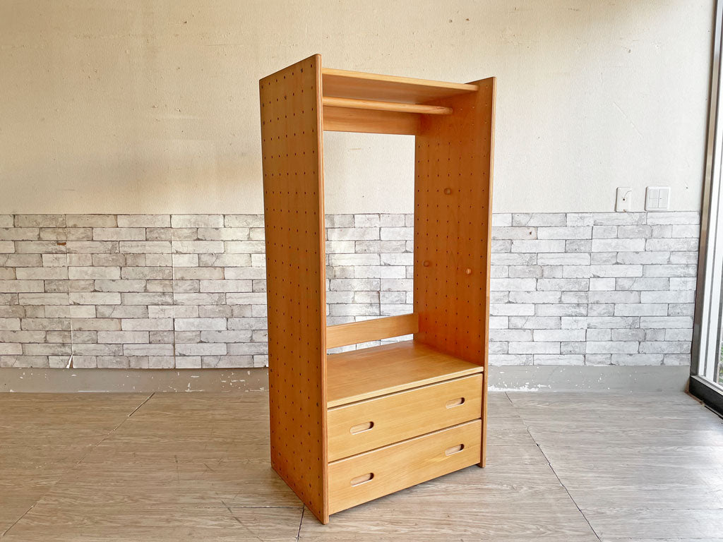 フォルミオ Formio KF-23 ワードローブ WARDROBE フック付き GKデザイン ブナ材 北欧 デンマーク 阿久津雄一 定価￥176,400- 中古品 買い取りしました。
