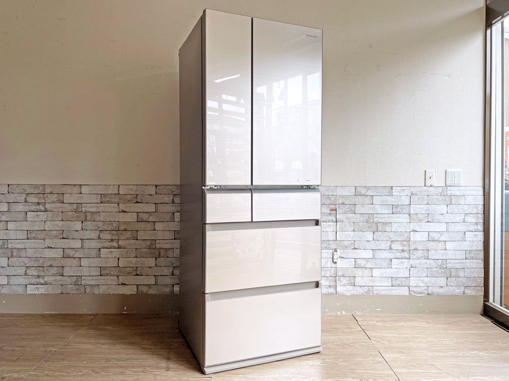 パナソニック Panasonic 501L 冷凍冷蔵庫 パーシャル搭載 2016年製 NR-F502PV-N シャンパンゴールド  中古品  買い取りしました。