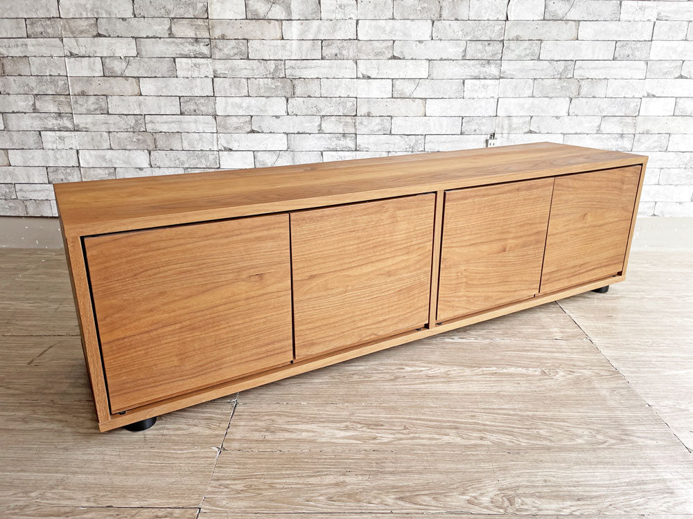 無印良品 MUJI スタッキングキャビネット Bセット AVボード ローボード ウォールナット材 W162.5cm ナチュラルモダン 中古品 買い取りしました。