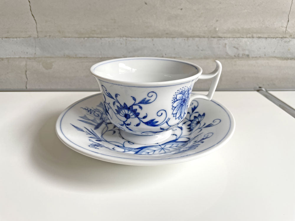 マイセン Meissen ブルーオニオン Blue Onion カップ＆ソーサー C&S 計6客 陶磁器 ドイツ 中古品 買い取りしました。