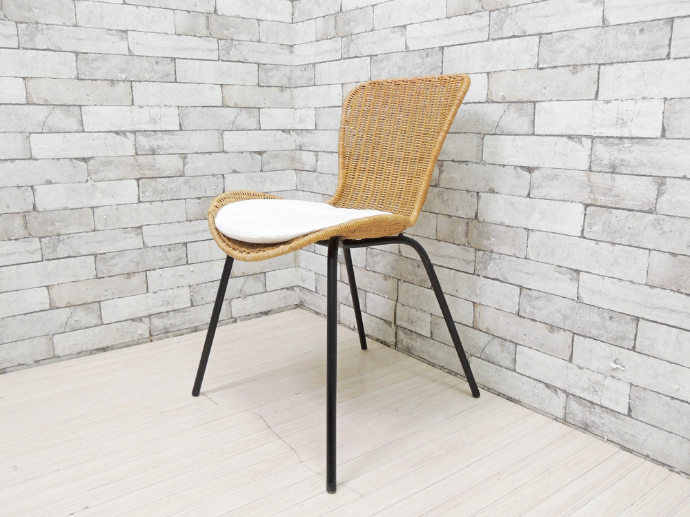 イデー IDEE マレアチェア MAREA ダイニングチェア ラタン スチールレッグ 定価\22,000-  中古品 買い取りしました。