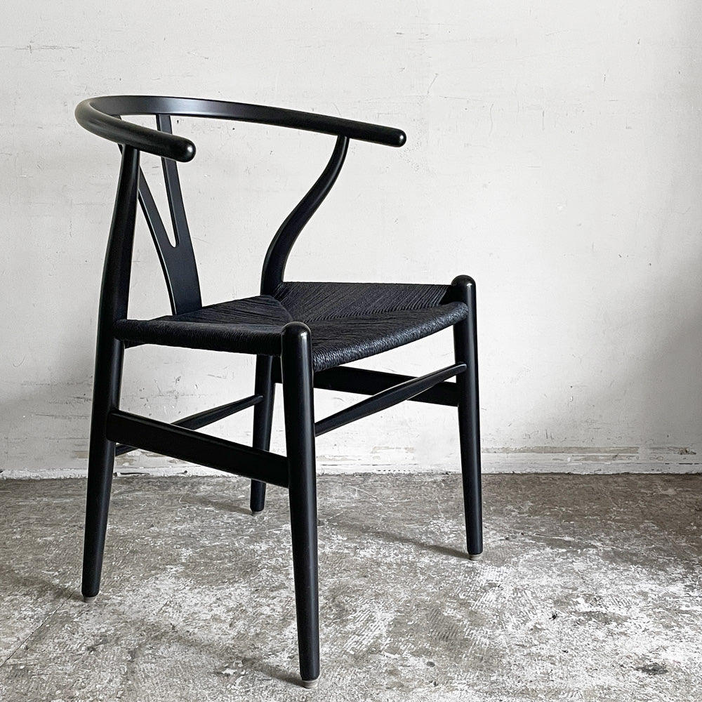 【自由が丘店】カールハンセン＆サン Carl Hansen & Son CH24 Yチェア ブラックラッカー×ブラックペーパーコード ビーチ材 ハンス・J・ウェグナー デンマーク 北欧家具 買取させていただきました。