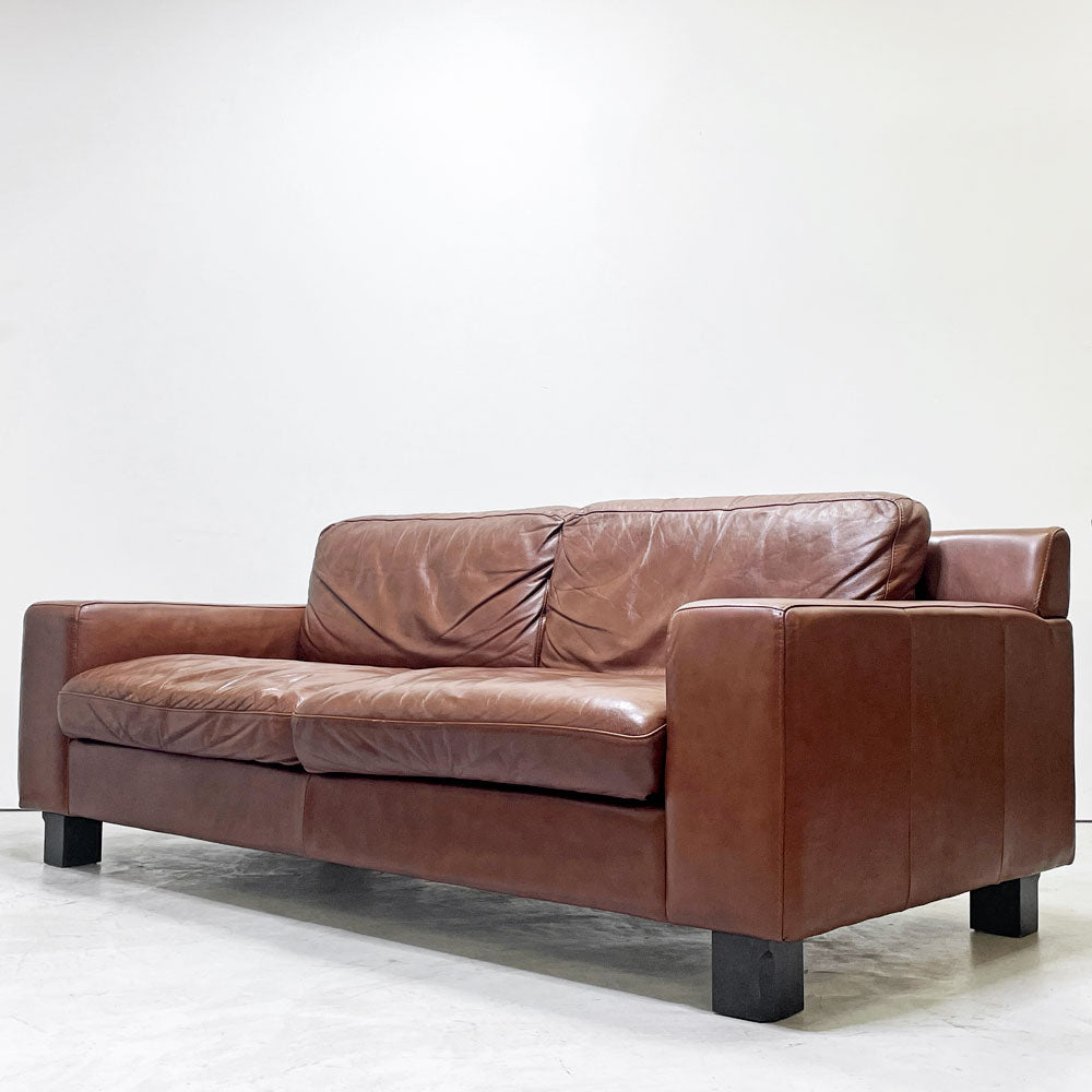 【祖師ヶ谷大蔵店】イデー IDEE セリュー ソファ SERIEUX SOFA 2Pソファ 2人掛け ショコラ chocolate 本革 定価 ￥399,900- 買取させていただきました。