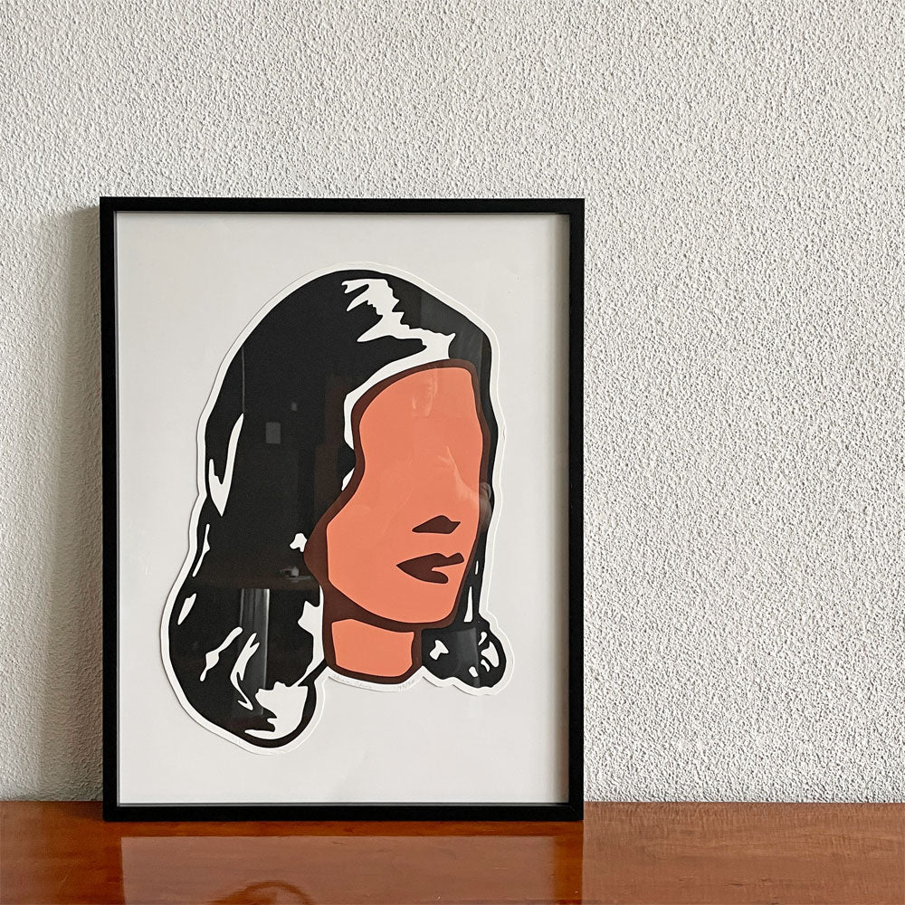 【登戸BASE店】アドリアナ・オリバー Adriana Oliver トゥナイト Tonight シルクスクリーン 48×62cm 証明書＆箱付 49/90 サイン入り 現代アート 買取させていただきました。