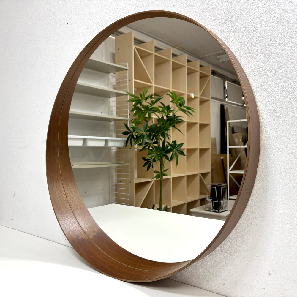 【祖師ヶ谷大蔵店】イケア IKEA ストックホルム STOCKHOLM ウォールミラー ウォールナット材突板 Φ60cm 壁掛け鏡 オーラ・ヴィルボルグ Ola Wihlborg ラウンド 正円形 シンプル ミニマル モダン 買取させていただきました。
