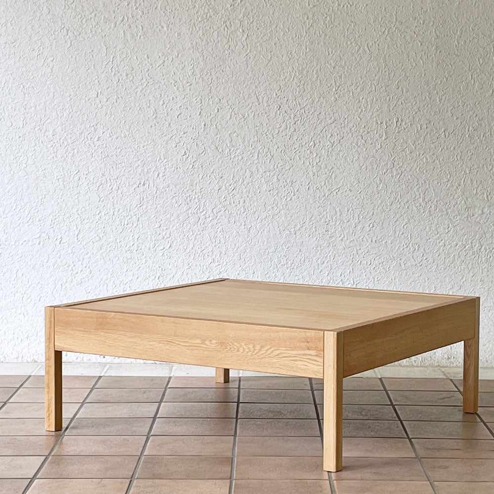  【用賀店】ノーウェアライクホーム NOWHERE LIKE HOME ピープル PEOPLE センターテーブル オーク材 w77cm 関家具 展示未使用品 買取させていただきました。