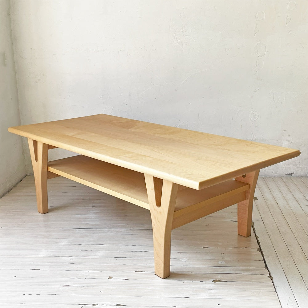 【下北沢店】イバタインテリア Ibata interior メープルリッチ Maple Rich リビングテーブル W120cm 飛騨家具 買取させていただきました。