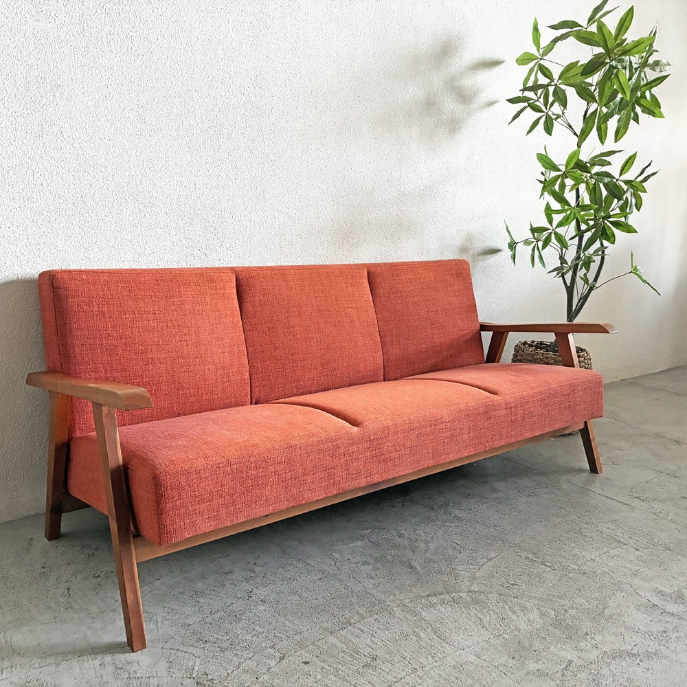 【登戸BASE店】グリニッチ greeniche ベーシックソファ Basic Sofa 3シーター 3人掛け オリジナルソファ ウォールナット材 買取させていただきました。