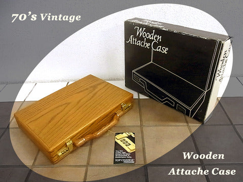 硬質なイメージを覆す70'sヴィンテージのユニークなアタッシュケース！ 【買取＆販売】
