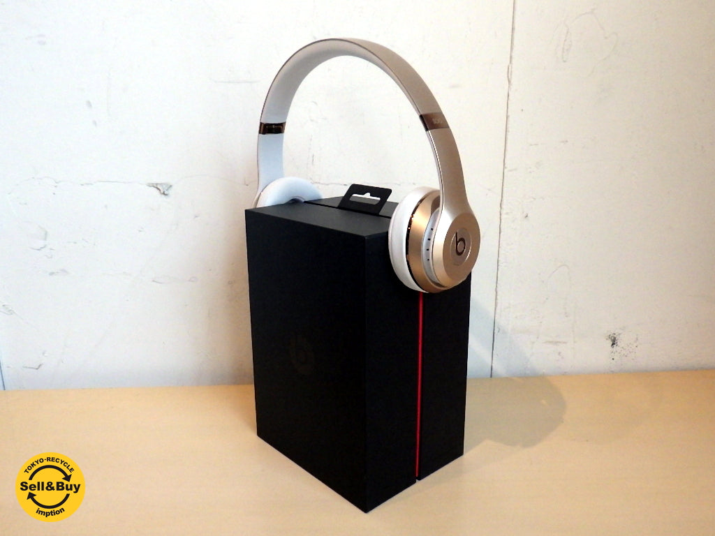 beats by dr.dre Solo3 Wireless ワイヤレス ヘッドホン SPECIAL ed ゴールド ～ ファッション性と高性能を併せ持つスペシャルカラー ～【 買取と販売とレンタルのお店 】