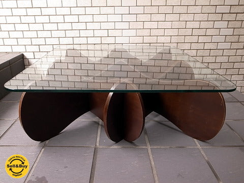 E&Y MATRIX TABLE/マトリックス テーブル ダークブラウン Sサイズ ～個々のパーツから織りなすテーブルという造形美【買取と販売とレンタルのお店】
