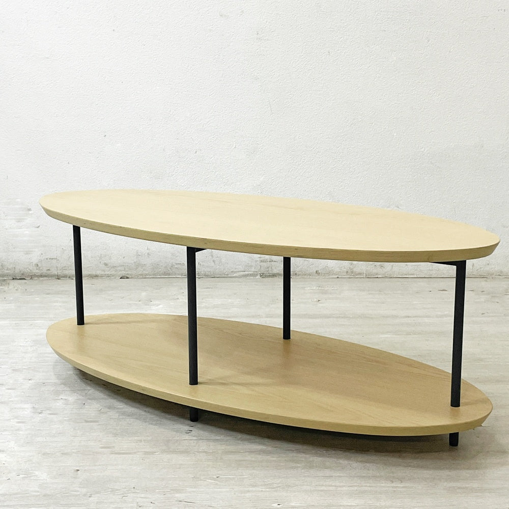 【祖師ヶ谷大蔵店】マスターウォール MASTERWAL レ・フォルメ Les Formes シュロ リビングテーブル ホワイトオーク スチール 佐々木章行 買取させていただきました。