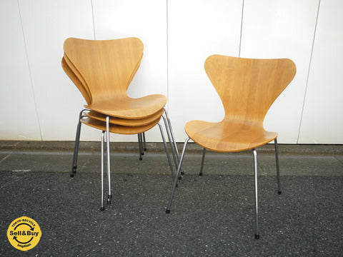 フリッツ・ハンセン / Fritz Hansen セブンチェア ビーチ材 ナチュラル アルネ・ヤコブセン / Arne Jacobsen～愛されるプロダクトの「心地好さ」【買取と販売とレンタルのお店】