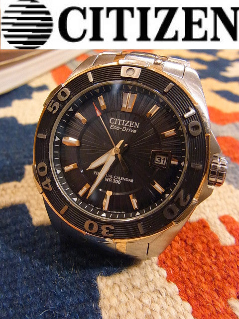 永遠に美しく時を刻む～CITIZEN The Signature Collection Eco-Drive Perpetual Calendar 300mダイバー 日本未発売モデル【買取と販売とレンタルのお店】