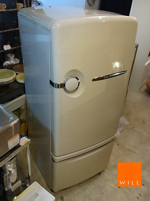 絶滅危惧種家電～ノスタルジックデザイン Will FRIDGE 260ℓサイズ 冷蔵庫 NR-B26B1 2000年製【自由が丘店】【買取と販売とレンタルのお店】