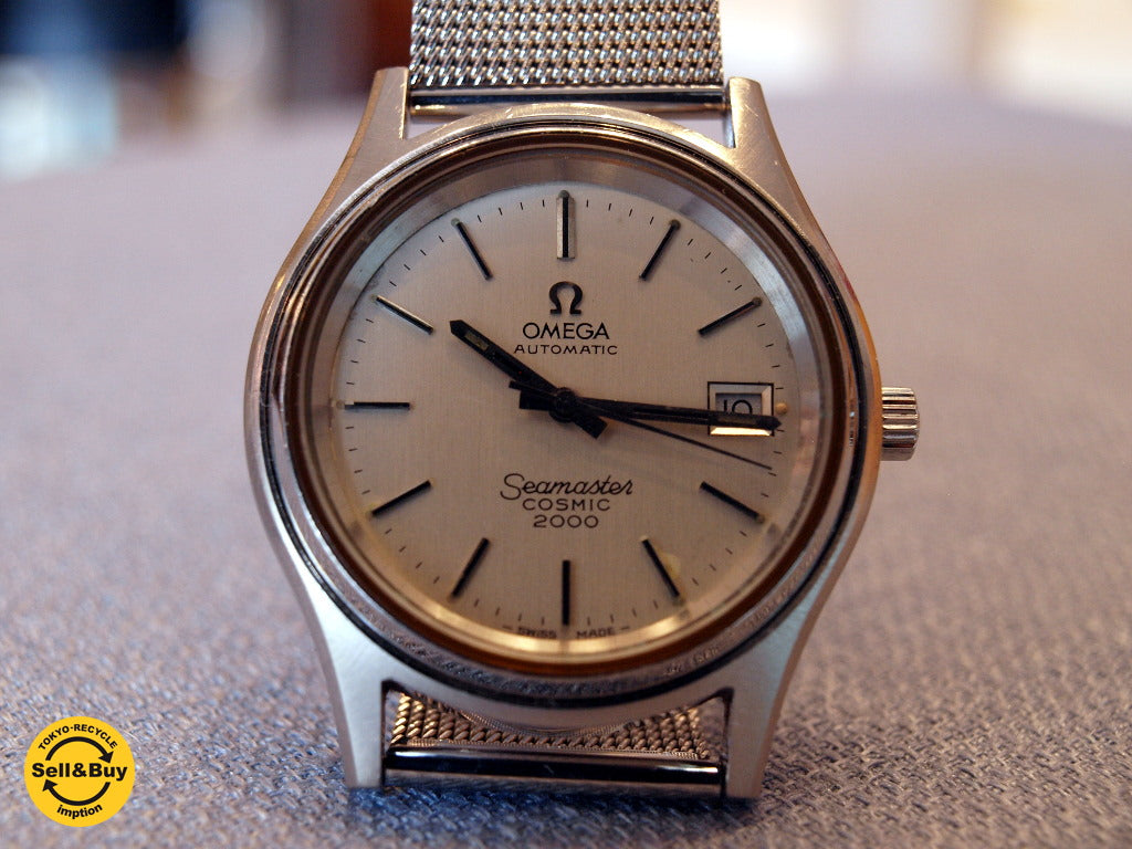 オメガ OMEGA シーマスター Seamaster コスミック Cosmic 2000 オリジナルバックル 尾錠 OH済  買い取りしました。下北沢店 出張買取もお任せ下さい。