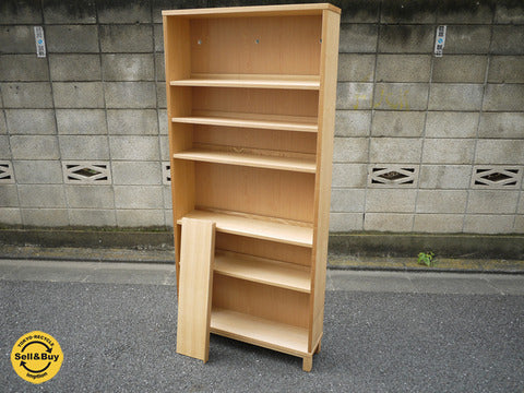 MUJI 無印良品 『組み合わせて使える木製収納』 ミドルタイプ キャビネット / ブックシェルフ～棚板を自在に、自分好みに変えられるシェルフ～【買取と販売とレンタルのお店】