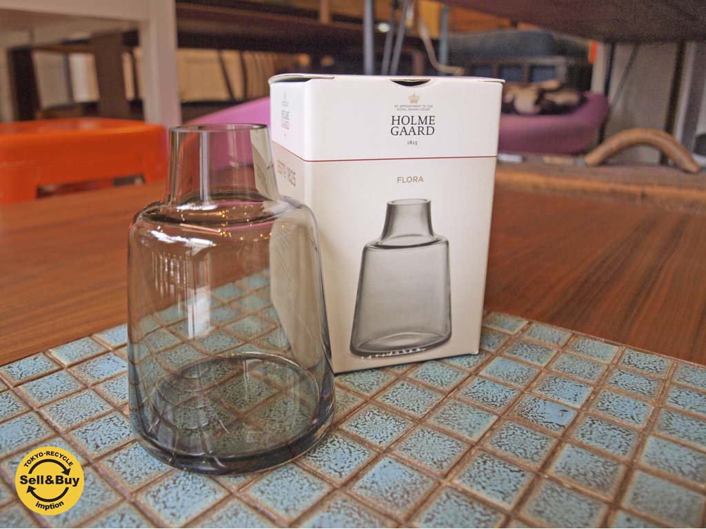 ホルムガード HOLMEGAARD フローラ FLORA フラワーベース 花瓶 中古品 買い取りしました。