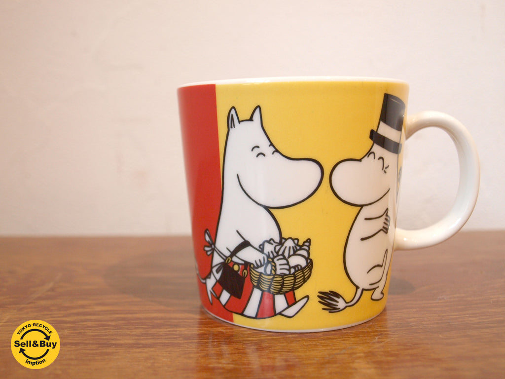 アラビア ARABIA FINLAND ムーミン Moomin 2002年～2009年 2011年復刻 『ファミリー Family』 マグカップ 中古品 買い取りしました。