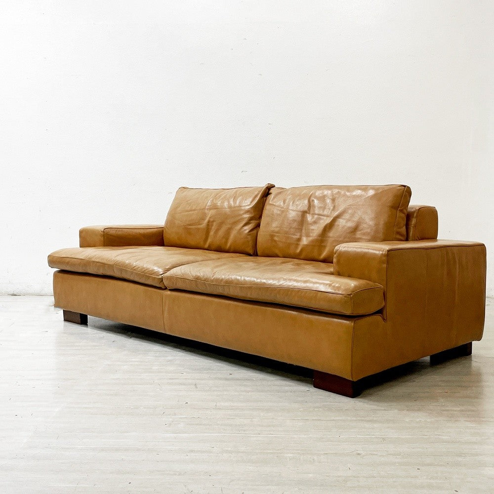 【祖師ヶ谷大蔵店】 アクタス ACTUS ファイブ・バイ・ファイブ five by five グラハム GRAHAM 2.5シーターソファ キャメル 参考定価341.000- 買取させていただきました。