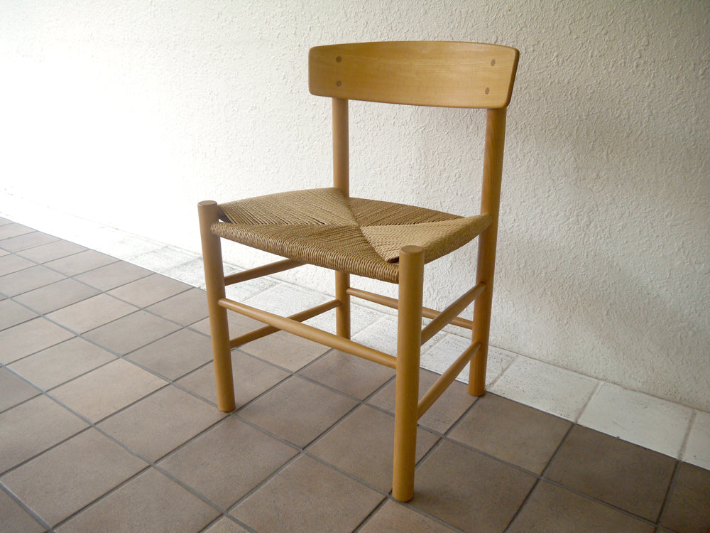 フレデリシア FREDERICIA シェーカーチェア J39 ピープルズチェア ボーエモーエンセン Borge Mogensen ビーチ材×オイルフィニッシュ 参考価格￥86,400～105,166- デンマーク製 名作 ～ ダニッシュデザインの系譜を継承した由緒正しいチェア！ ～