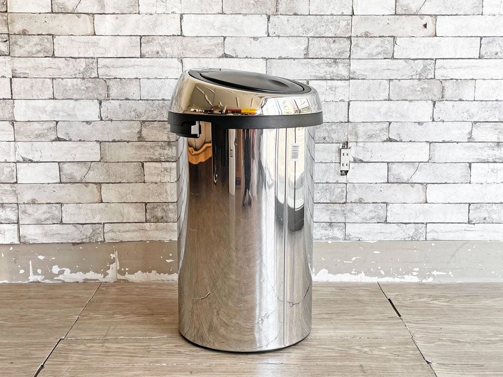 ブラバンシア brabantia タッチビン ダストボックス ゴミ箱 タッチオープン式 60L ステンレススチール ベルギー 参考定価4万円 中古品 買い取りしました。