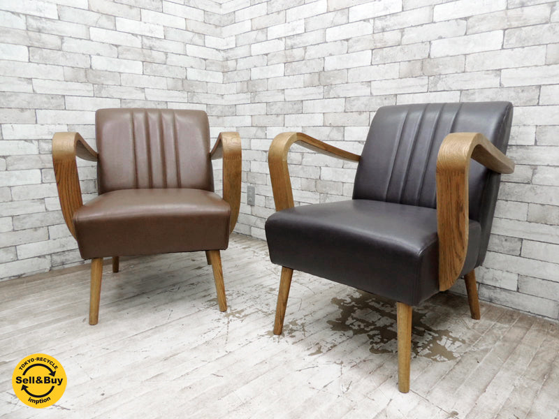 ノットアンティークス Knot antiques ベスパ ソファ VESPA SOFA 1人掛け アーム付き CRASH GATE カフェ&ダーク　中古品 買い取りしました。祖師谷大蔵店 出張買取もお任せ下さい。