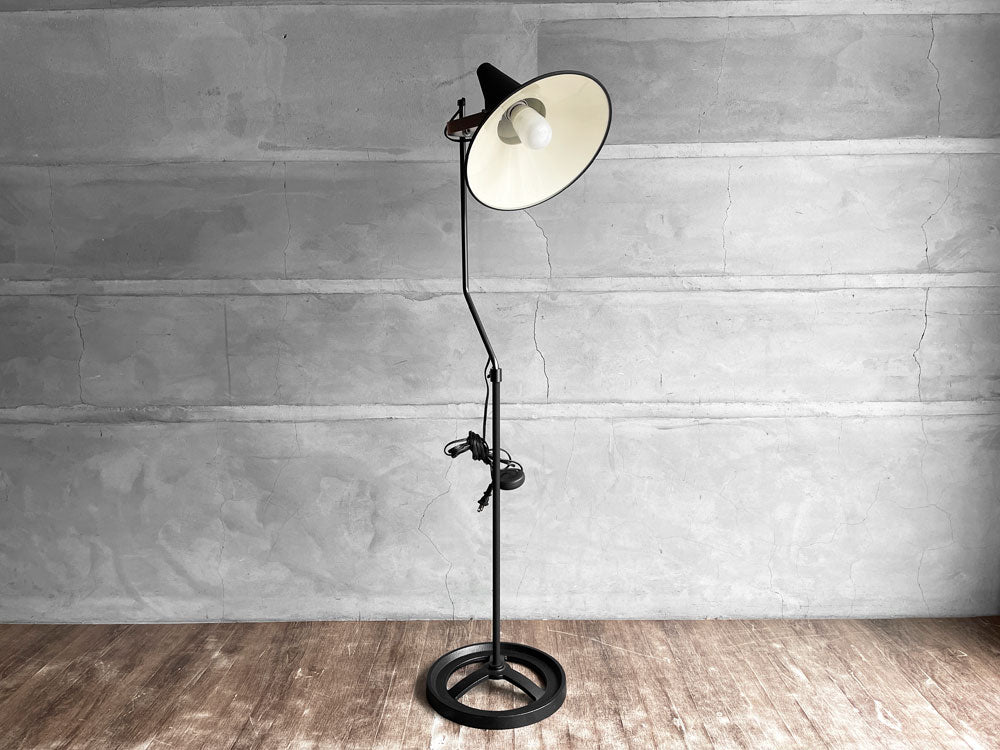 ディクラッセ DI CLASSE スタジオD フロアランプ Studio D floor lamp 伸長式 定価41,800円 インダストリアル 廃番～魔法のフロアランプ～