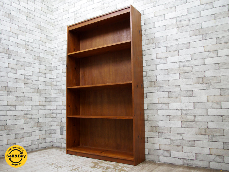 USビンテージ パイン無垢材 ブックシェルフ 本棚 木味　中古品 買い取りしました。祖師谷大蔵店 出張買取もお任せ下さい。