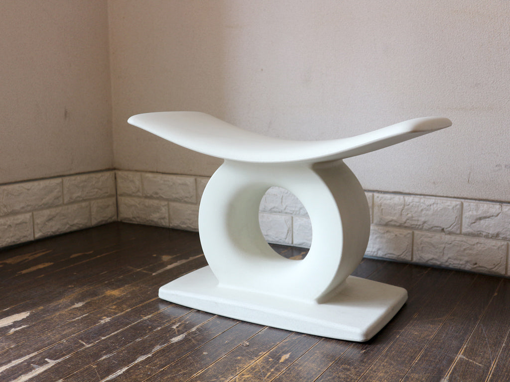 マジス MAGIS タムタム スツール TAM TAM STOOL ホワイト マティオ トゥーン Matteo Thun イタリア 屋外使用可 中古品  買い取りしました。