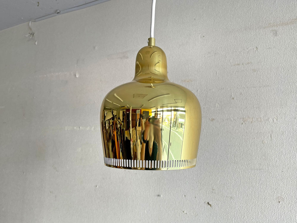 アルテック artek a330s ゴールデンベル ペンダントライト ブラスカラー アルヴァ・アアルト Alvar Aalto フィンランド 箱付き 美品 中古品 買い取りしました。