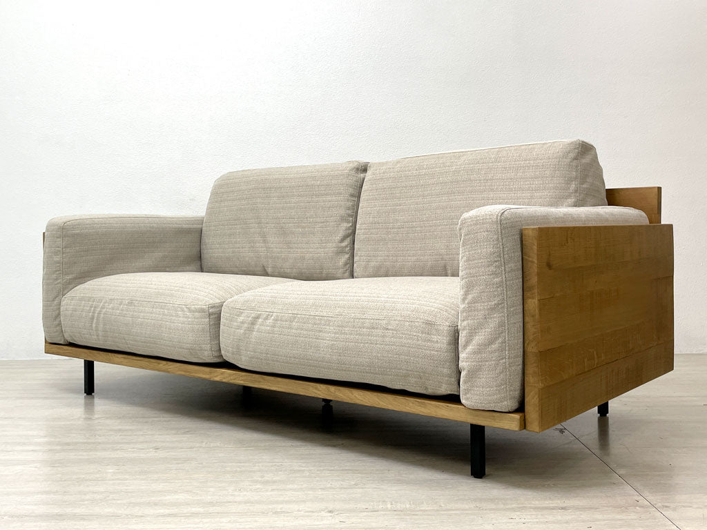 アクメファニチャー ACME Furniture コロナド CORONADO カバーリング ソファ 2.5シーター ファブリック オーク材 スチール 定価￥319,000～￥374,000- 美品 中古品 買い取りしました。