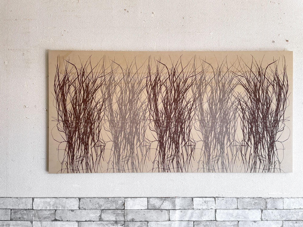 マリメッコ marimekko ヘイナ HEINA ファブリックパネル マイヤ・イソラ 干草 140×70 現状品 中古品 買い取りしました。