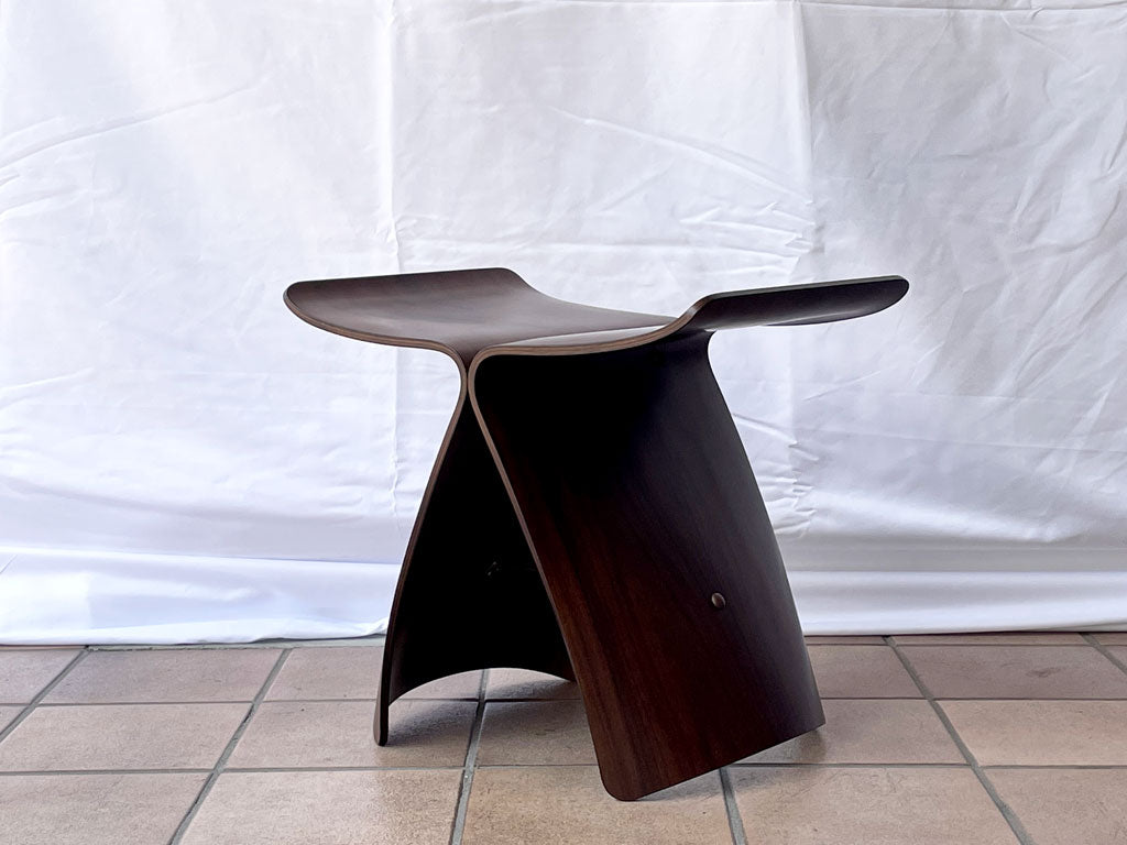 天童木工 TENDO バタフライスツール ローズウッド MoMA ジャパニーズモダン 現行品 柳宗理  中古品 買い取りしました。