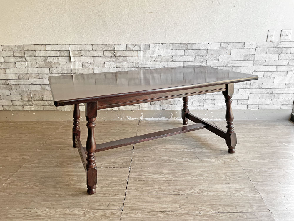 松本民芸家具 F型食卓 ダイニングテーブル ミズメザクラ 無垢材 参考価格￥368,500- 中古品 買い取りしました。