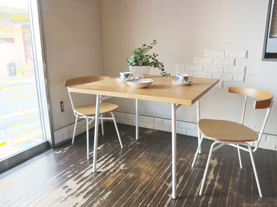 イデー IDEE マタン MATIN DINING TABLE 900 OAK ダイニングテーブル ～一日を爽やかな気持ちで始められる食卓～